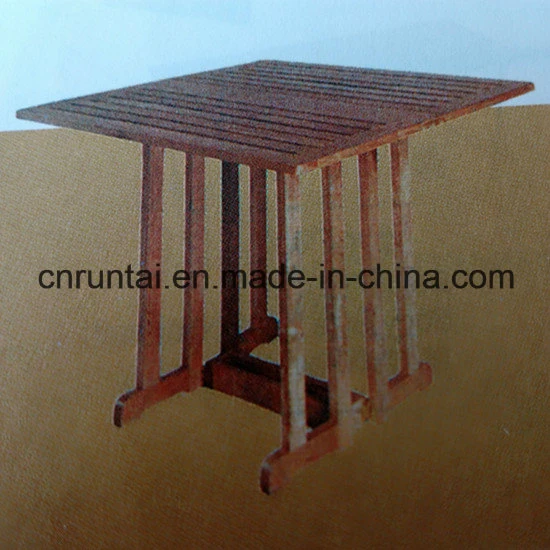 Factory Supply Competitive Price Wooden Quadrate Table