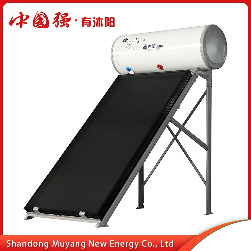 Compact Nonpressure Vacuum Tube Solar Water Heater with Assistant Tank