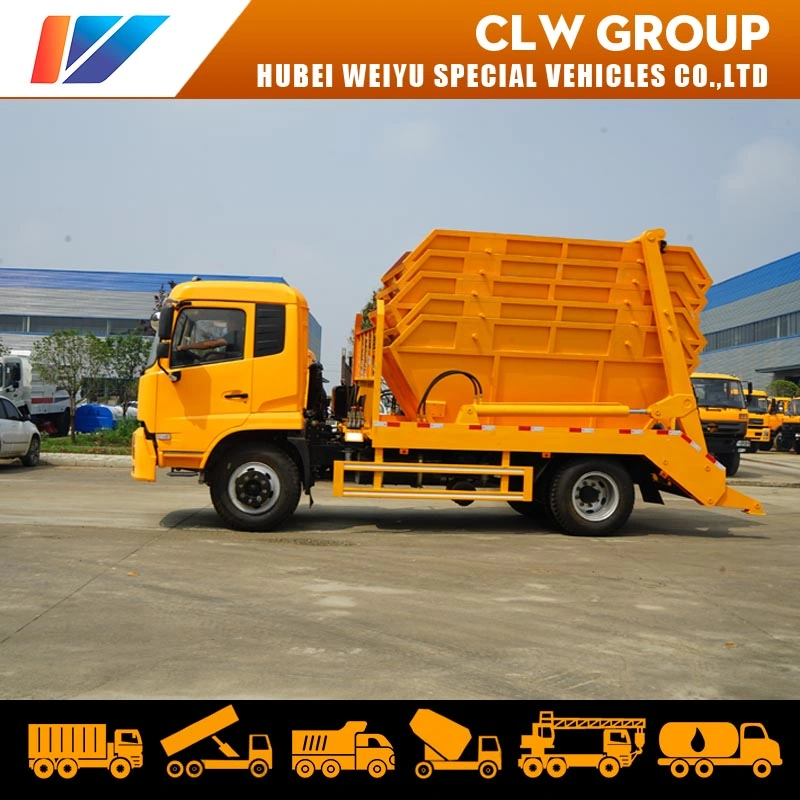 8cbm Dongfeng Garbage Truck Skip Loader Garbage Bin Waste Container for Waste Management