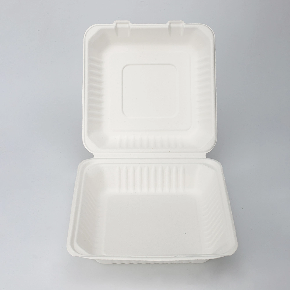 Lunch Box 8" X 8" 1-C Box Single Use Lunch Box with High quality/High cost performance 