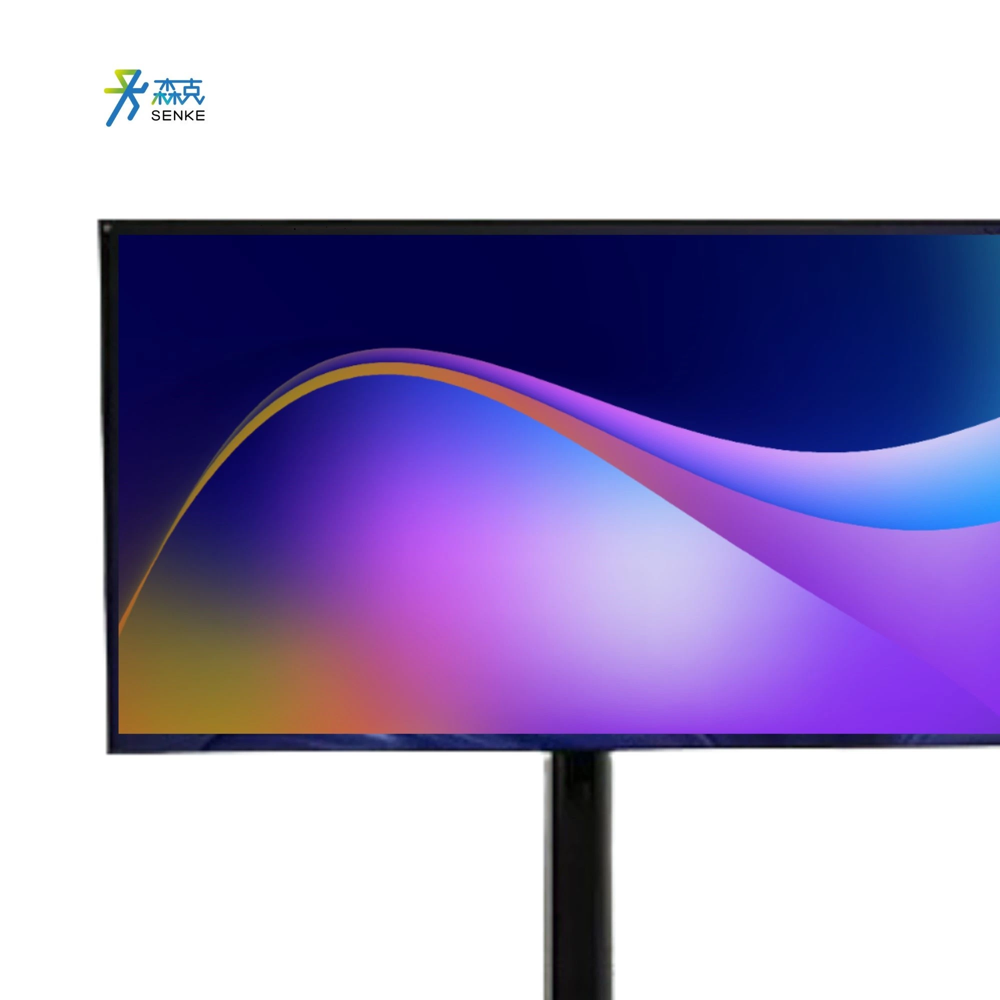 Pantalla portátil HD de 21,5", soporte de elevación giratorio Wi-Fi USB Smart Televisión en línea TV pantalla táctil IPS