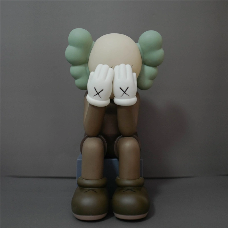 Plastic Kaws Toys Doll Companion Model Artwork Cartoon Character Home Desk Decoration