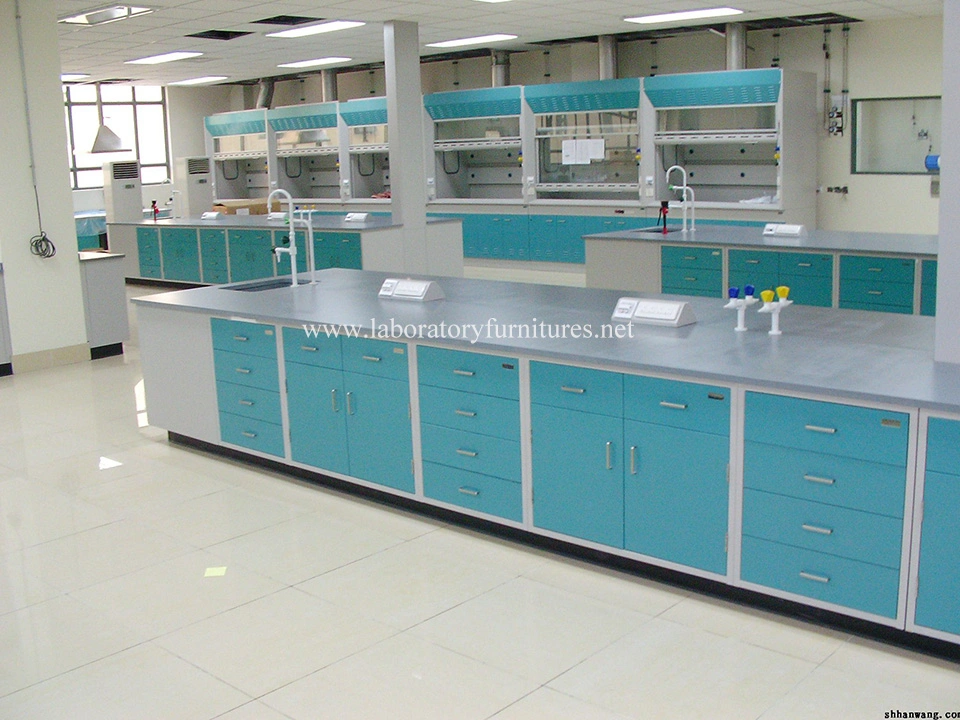 Chemical Resistant Lab Table School/University Lab Furniture Jh-SL208