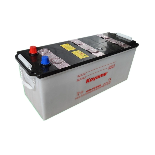 12V 135ah Dry Charged Truck Battery Ns150