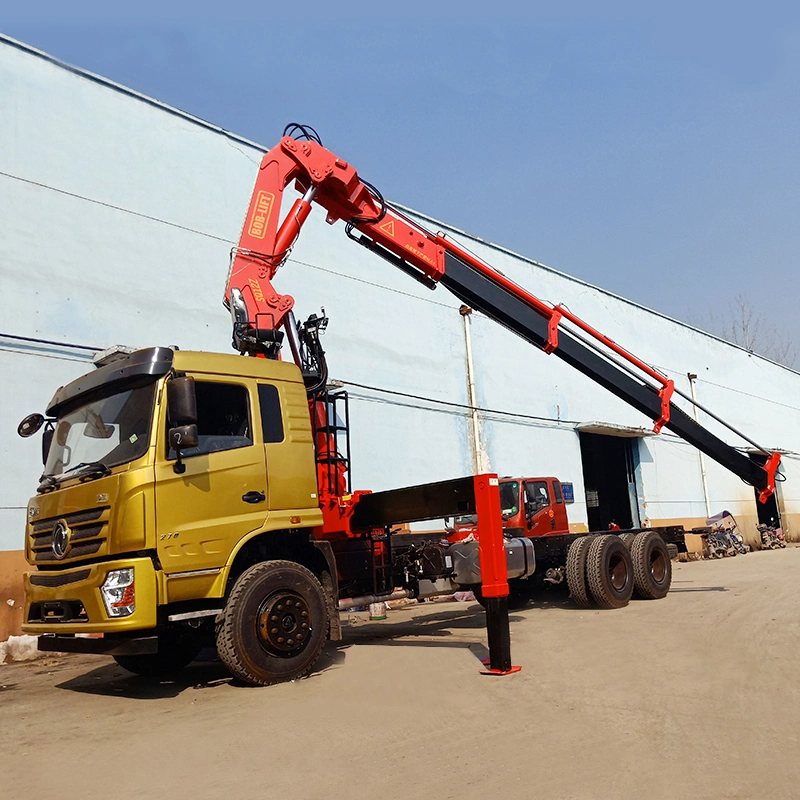 Bob Hot Sale - elevação de 10 toneladas, elevador hidráulico, lança montada Fabricante de gruas móveis para construção