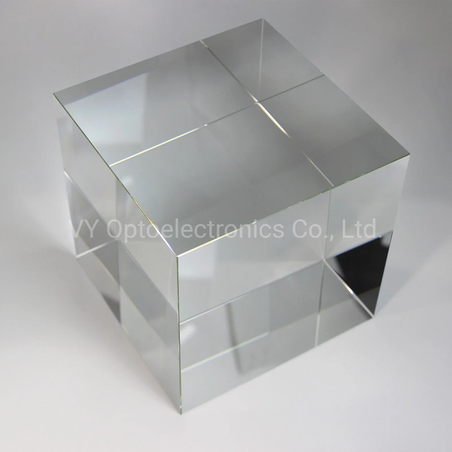 Vy Hotsale 3-500mm Optical Glass Transparent Cross Dichroic X-Cube Prism