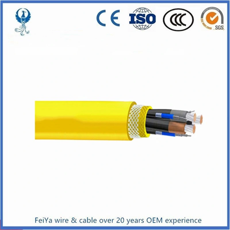 UL1650 Standard 15kv Portable Power Cable Type G G-Gc W Shd-Gc Mining Cable Wire Hf/Fr 3X185+3G35+2X1