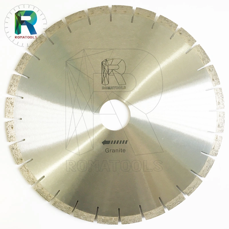 Romatools Narrow Short Small Teeth Saw Blade for Hard Granite Fast Cutting