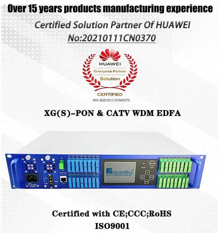 Fullwell High quality/High cost performance  32 Port Xg (S) -Pon EDFA CATV Wdm