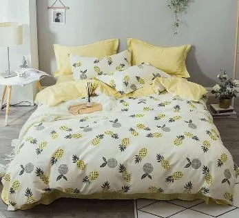 High Quality 100 Cotton Bed Set Four Sets of Bedding