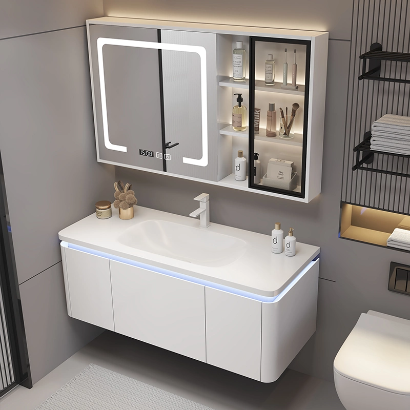 Bathroom Vanity Furniture Cabinets with Antifrog Smart Mirror