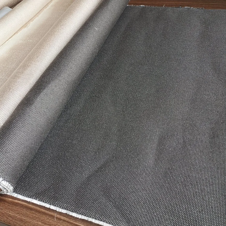 0,9mm 30oz hohe Haltbarkeit und Kosteneffizienz hohe Temperaturbeständigkeit C-Glas Plain Woven Acryl beschichtetes Fiberglas Tuch Stoff zum Schweißen Decke