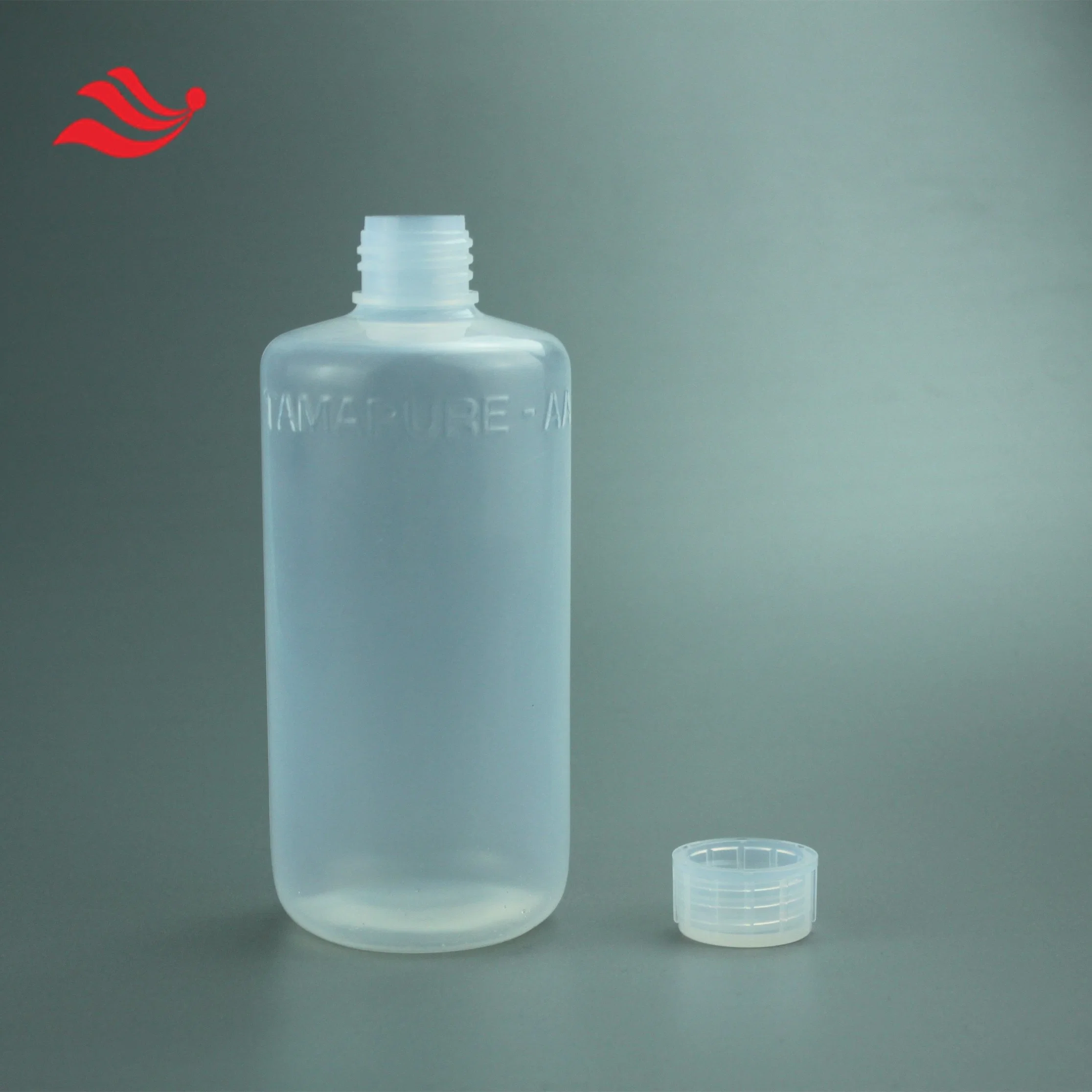 PFA Botella de almacenamiento es transparente y libre de contaminación del Elemento Metal