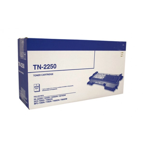 Original de alto rendimiento Tn2250 Cartucho de tóner láser para la impresora Brother DCP706D/Fax2840