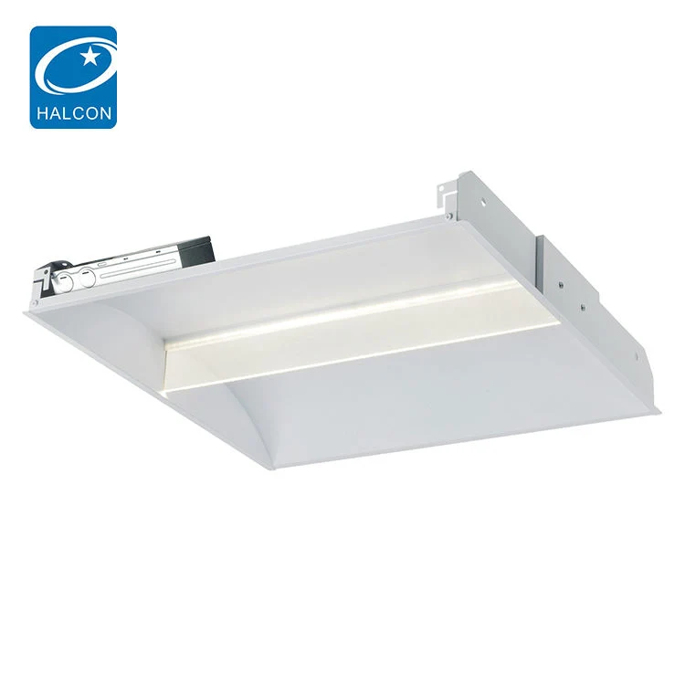 New Hot Sale LED Indoor Office Commercial Light 24W 36wt 42W 50wt 2X2 2X4 1X4 Recessed Flat Panel Light Troffer Light