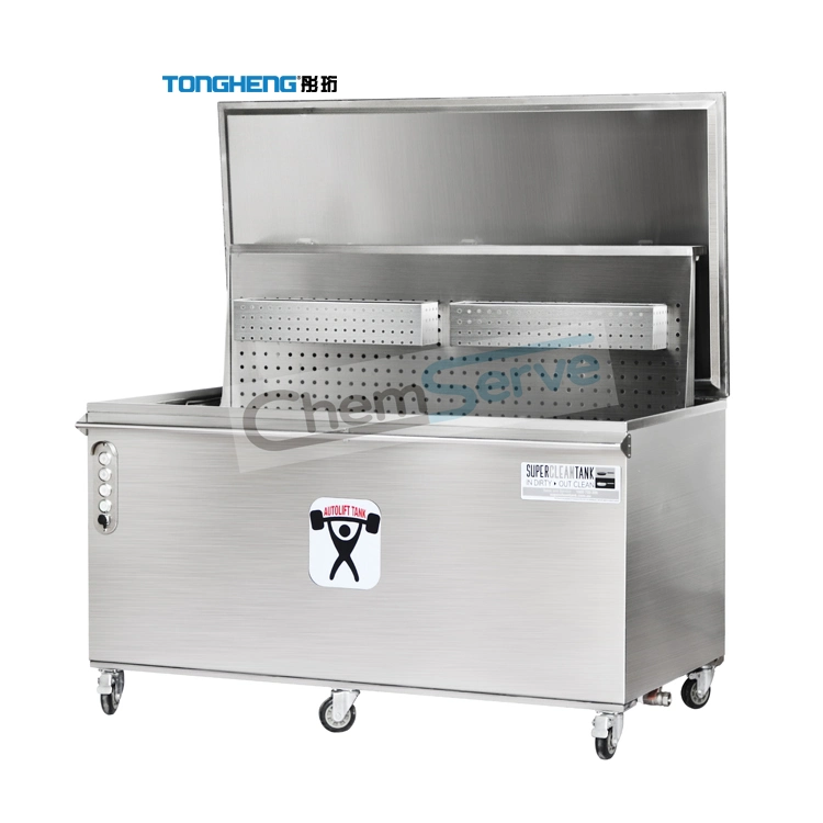 Restaurante Comercial Cocina Autolift Acero inoxidable tanque de jabón caliente