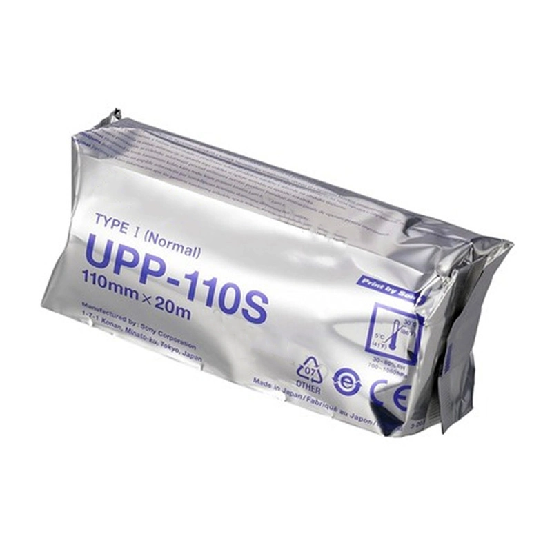 Upp110-S Generic Standard Grade Ultrasound Film Medien 5 Rollen 110mm X 20m Upp-110HG Hochglanz-Ultraschallpapier für Sony Käufer Von Printer 90