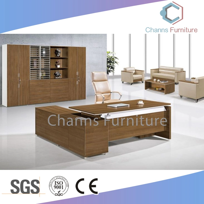 Oficina de Diseño moderno de lujo en mesa de escritorio ejecutivo muebles de madera (CAS-D5428)