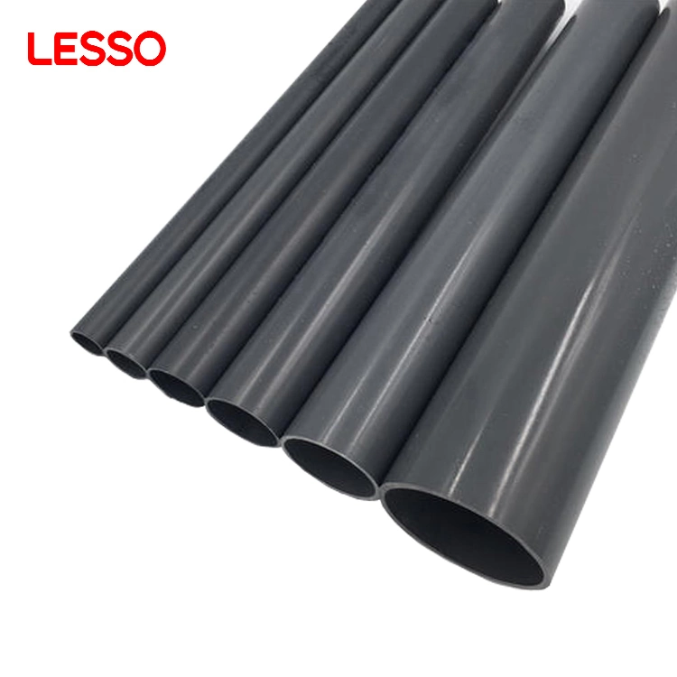 ASTM PVC Pipe Tubo De PVC Tuberia De PVC White and Grey