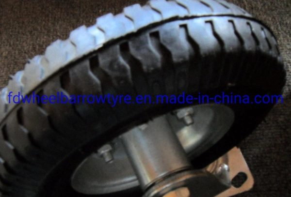 High quality/High cost performance  2.50-4 Not Flated Rubber Wheel for Tool Carts, Gardending Carts