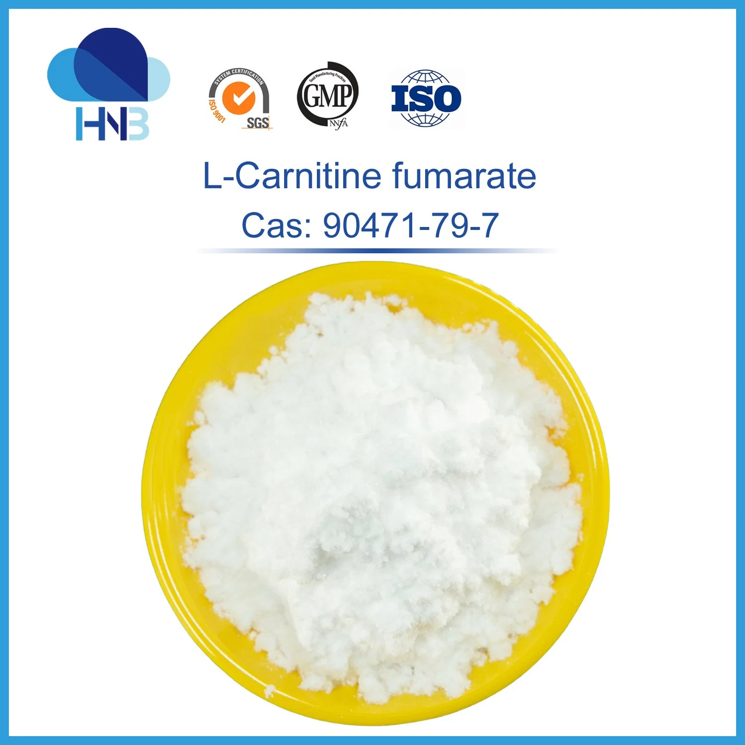 CAS 541-15-1 Pharamaceutical категории потери веса 98% L-карнитин