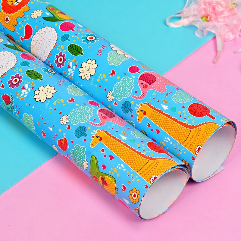 Coated Christmas Decoration Paper Brithday with High Quality Jl-W1021