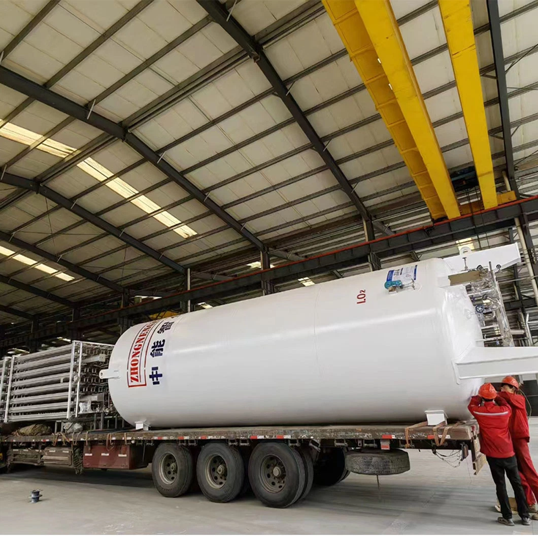 Stainless Steel Cryogenic Tanks Produced in China, with Capacities Ranging From 5 Cubic Meters to 60cubic Meters, for The Storage of Oxygen, Argon, Nitrogen,