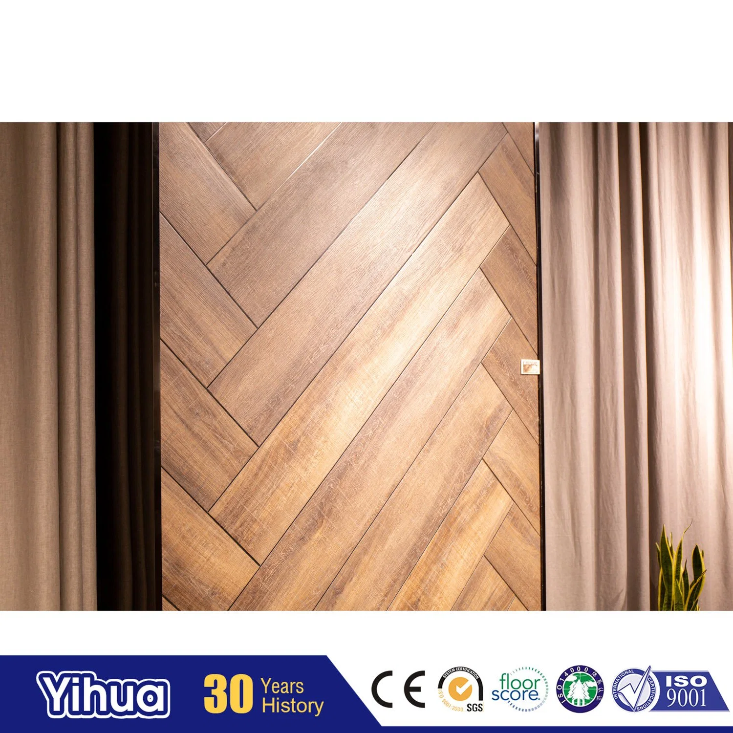 Indoor Waterproof Wood Plastic Composite Flooring