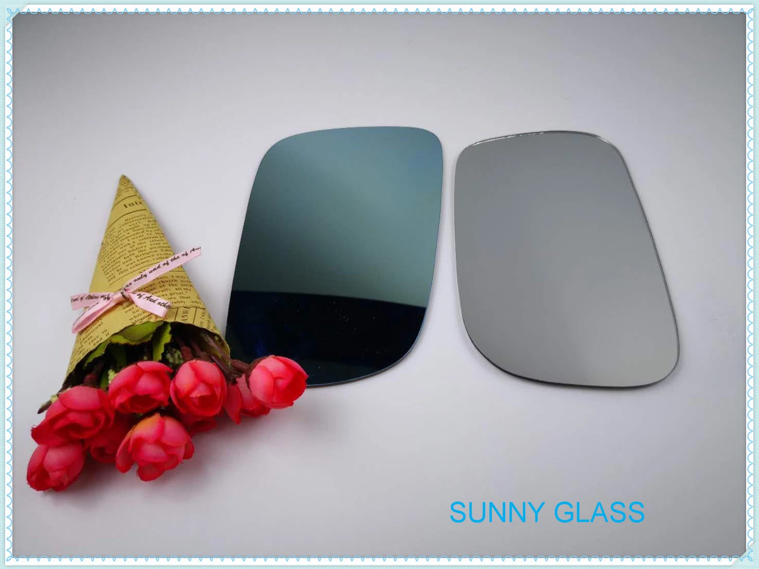 305*457mm Convex Mirror Auto Mirror Rear View Mirror Side Wing Mirror