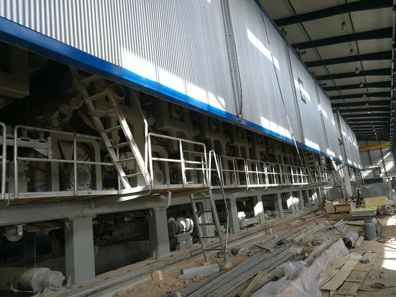 Auto Grey Board Manufacturing Process Paper Machine Production Line