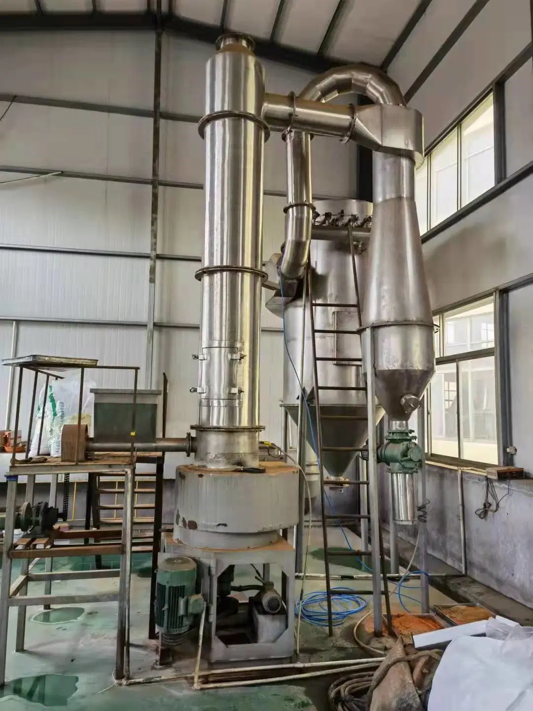 High Speed Rotary Drying Equipment Chemical Medicine Pigment Sludge Flash Drying Machine