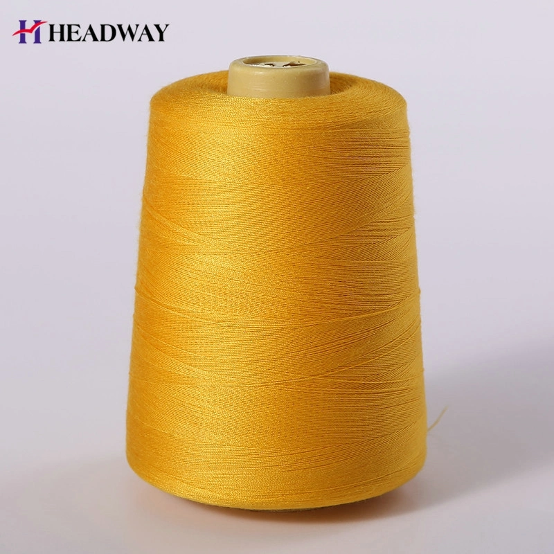 Sewing Thread Dyed Spun Polyester Yarn 100% Polyester Spun Yarn for Garment Sewing