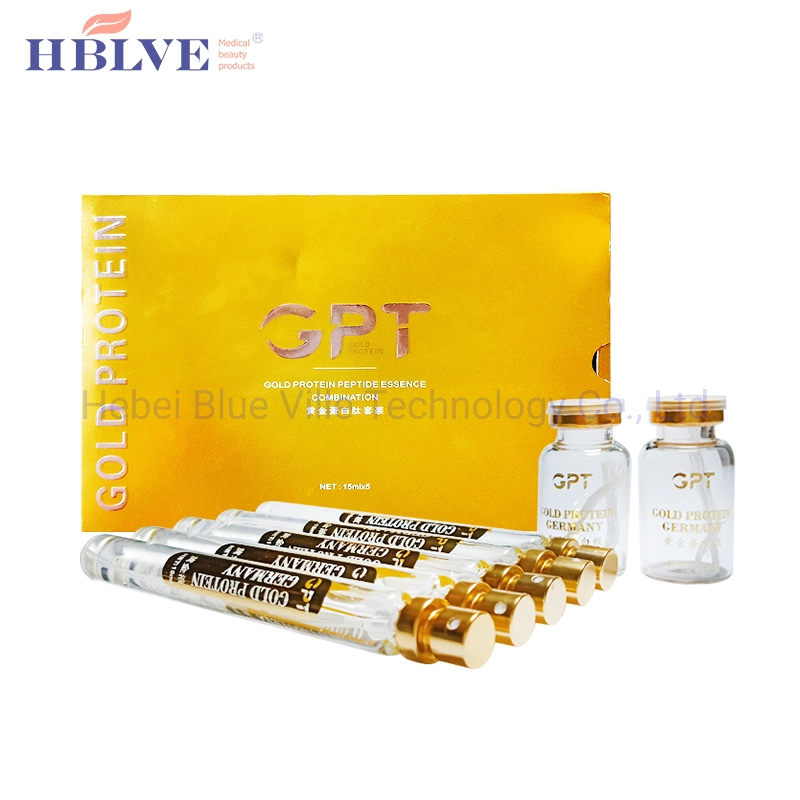 Hot Sale Facial Thread Lift Gold Protein Peptide Line Carving Facial Essence