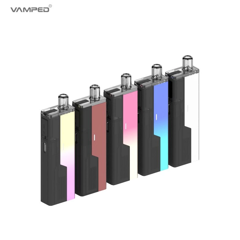 Shenzhen Private Label 16W Refillable Rechargeable Dtl Airflow Adjustable Amg Pod Kit Vape