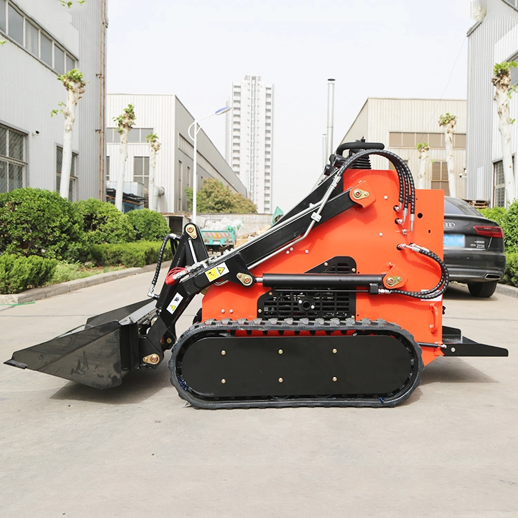 Hot Sale Official Wheel Type Skid Steer Loader with Diesel Gasoline Engine