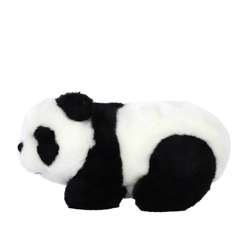 Hot Sale 25cm Hairy Cute Plush Soft Toy Stuffed Animal Stuff Panda Bears