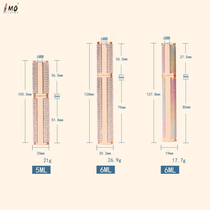 Wholesale/Supplier 6ml Rainbow Color Empty Mascara Tube Packaging