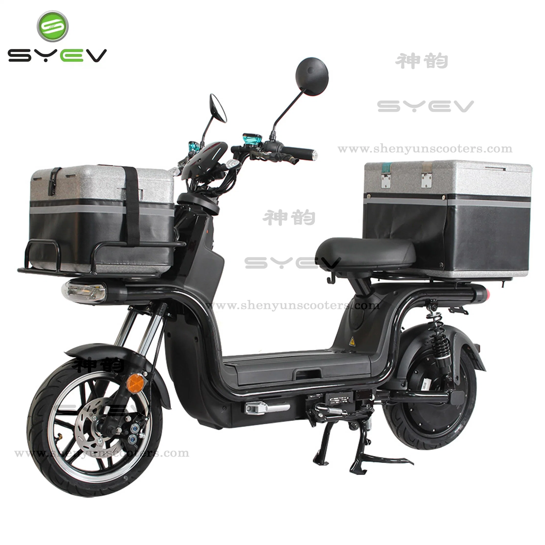 EEC Approved 2 Wheeler Electric Delivery Scooter with 60V 72V 1200W Motor