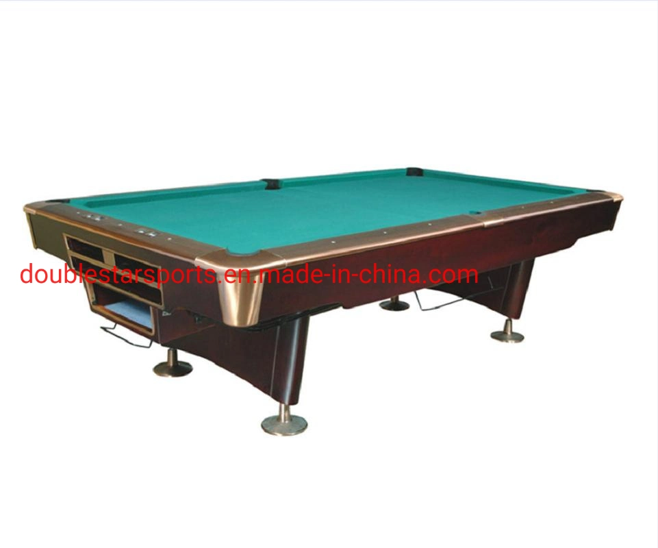 Mesa de billar popular juego de billar de madera maciza mesa de billar