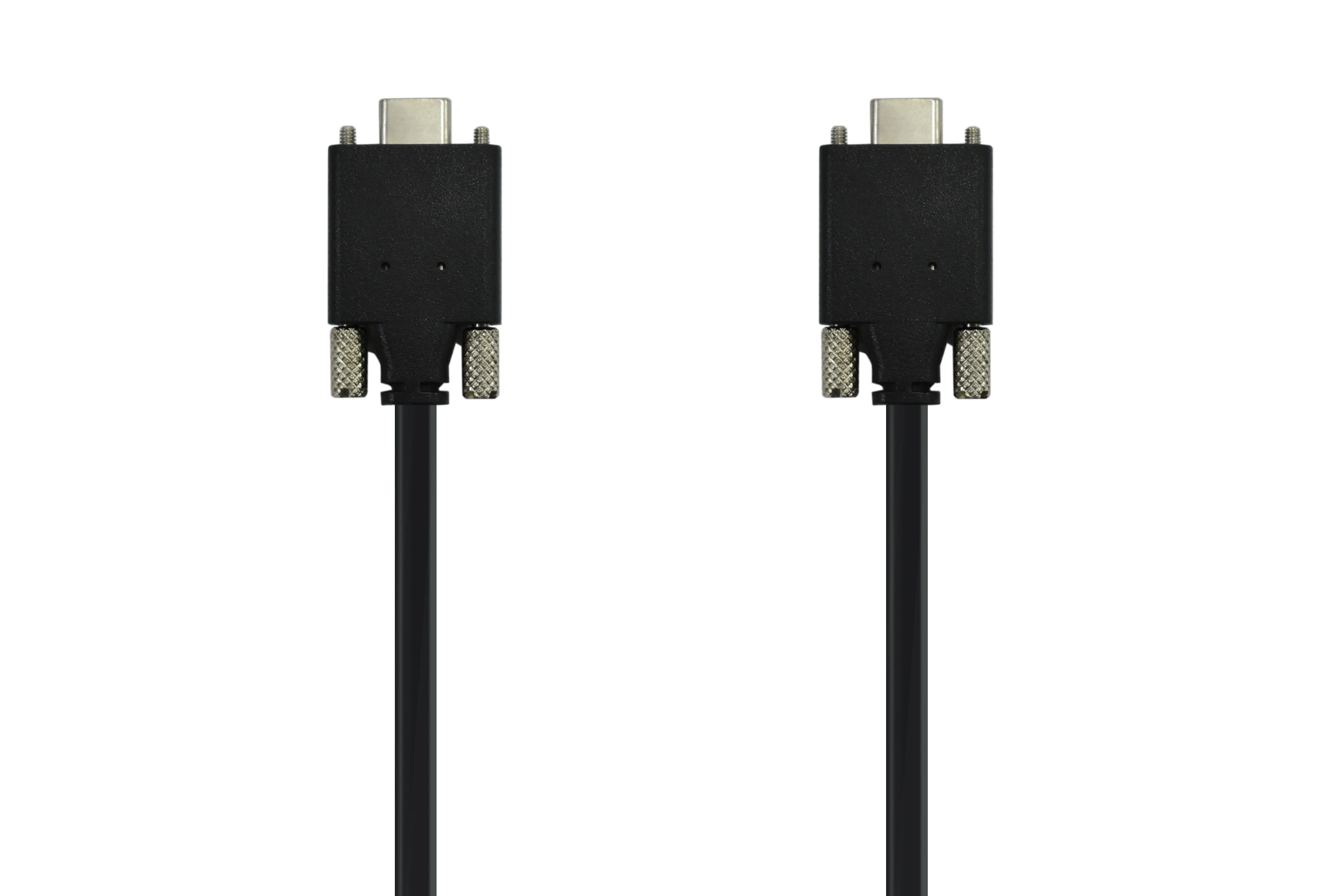 10Gbps 100W E-Markierungskabel, USB-Typ C mit Schraubverriegelung