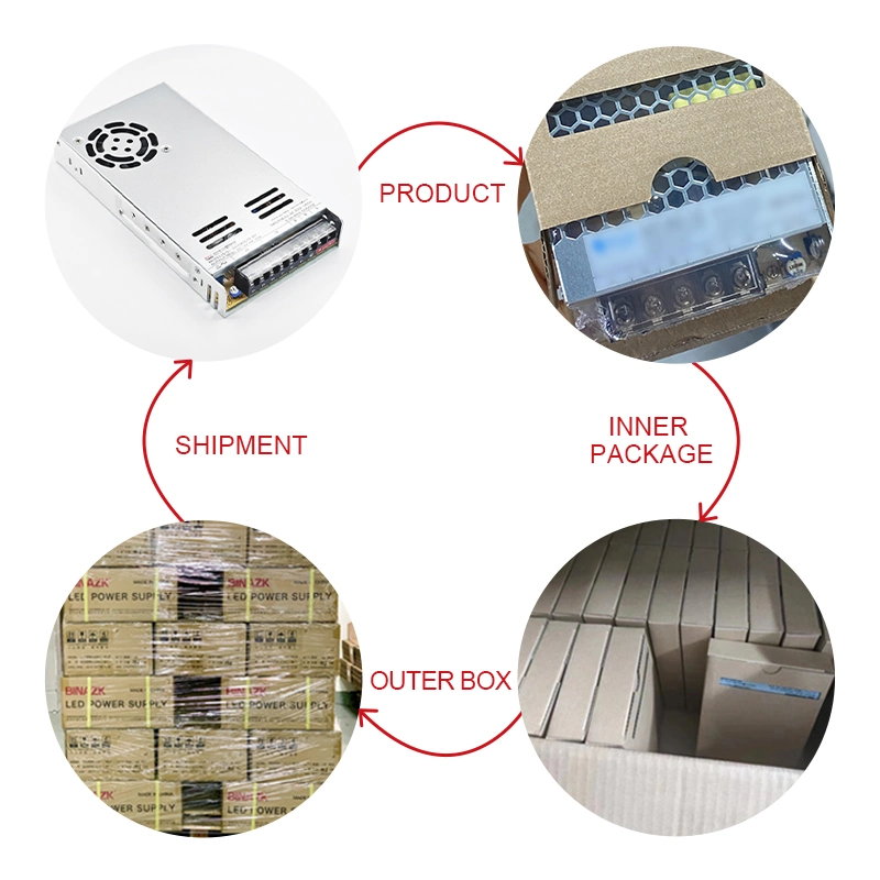 Bina solução de iluminação fiável transformador electrónico fonte de alimentação LED de 400 W.