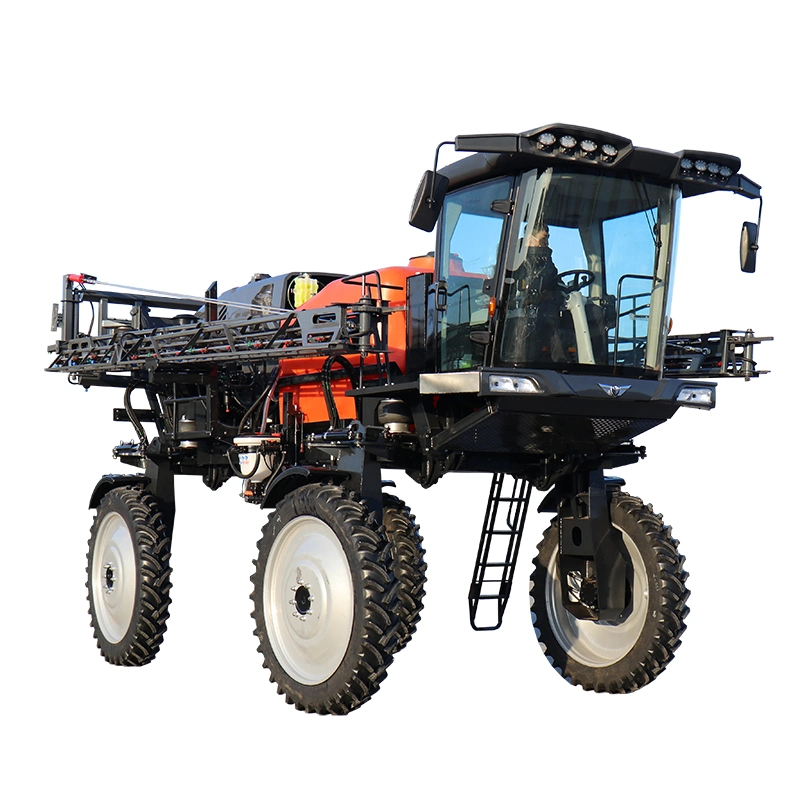 Landwirtschaftliche Traktor Farm Field Power Garten Mais Baumwolle Hydraulische Orchard Ackerland Baumwolle Pestizid Landwirtschaft Selbstfahrende Boom Mais Sprayer