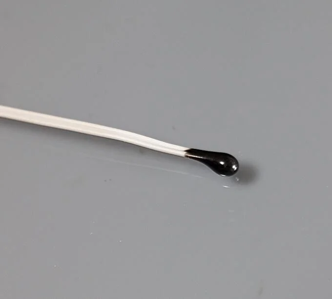 High Precision Ntc Interchangeable Thermistor Chips with PTFE PFA Insulation Lead Wire