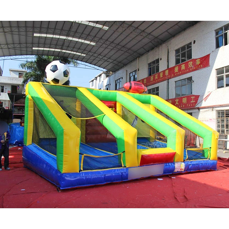 3 in 1 Football Basketball Soccer Inflatable Shootout Game