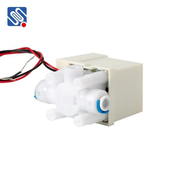 Meishuo Fpd360A3 12V 24DC 36V Delay Combined Flush 1/4 Plastic Solenoid Electromagnetic Normally Closed Water Valves for Water Control