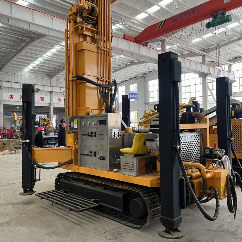 Hydraulic Small Crawler Type Hydraulic Mine Blast Hole Hard Rock Drill Construction Engineering Drilling Machine Rig