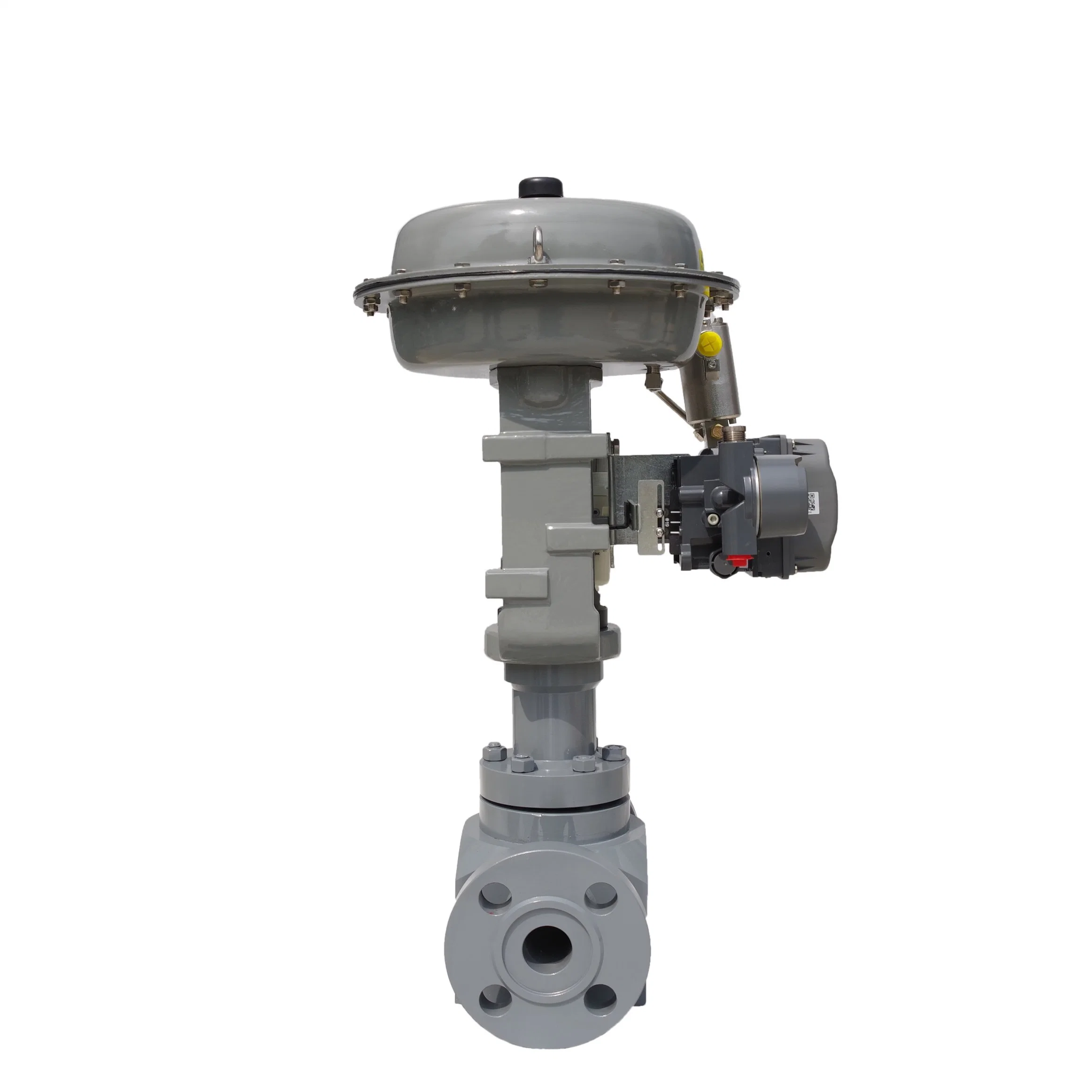 High Pressure Control Valve Diaphragm Single Seated Pneumatic Regulating Valve