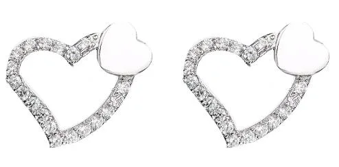 Bijoux Plata Venta de Hotselling Sterling Joyas de plata colgante de corazón Joyería conjunto