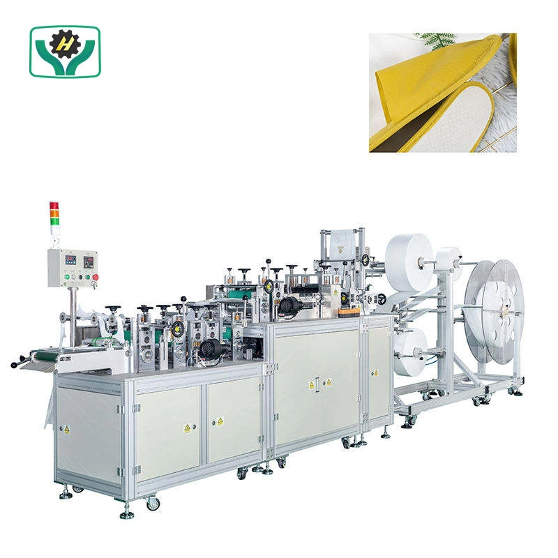 Automatic Portable Travel SPA Nonwoven Disposable Slippers Making Machine