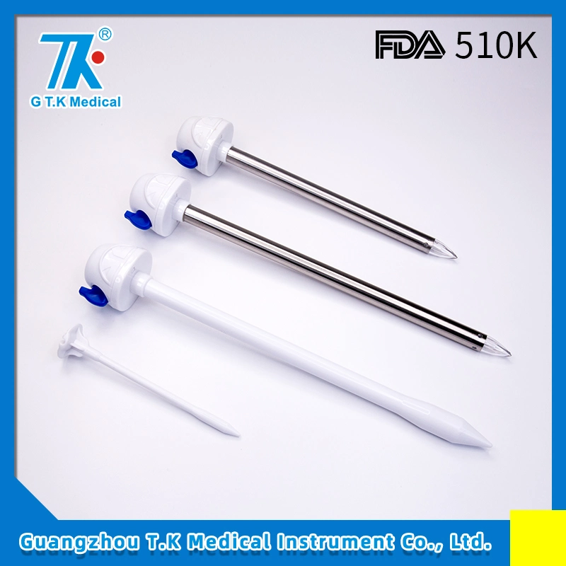 510K Cleared Disposable Sterile Trocars 3mm and 5mm Trocars for Pediatric Surgery